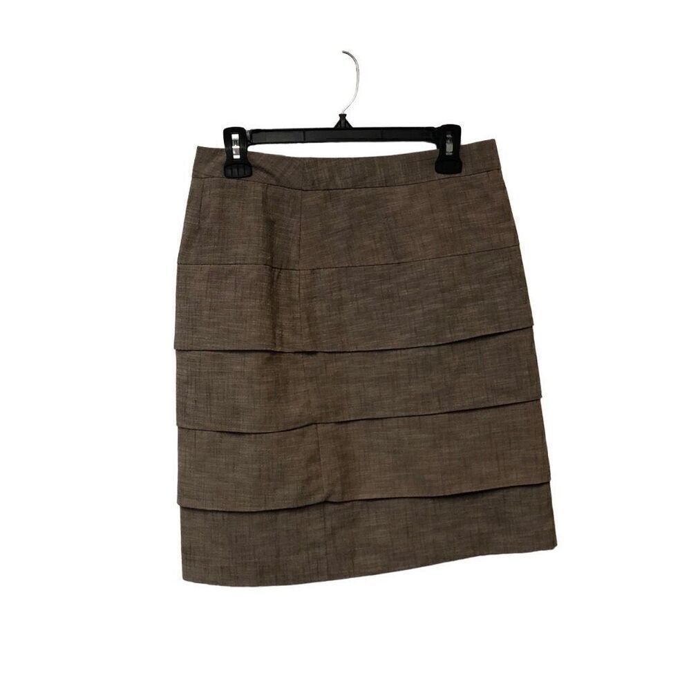 Harve Benard Size 6 Skirt Tan